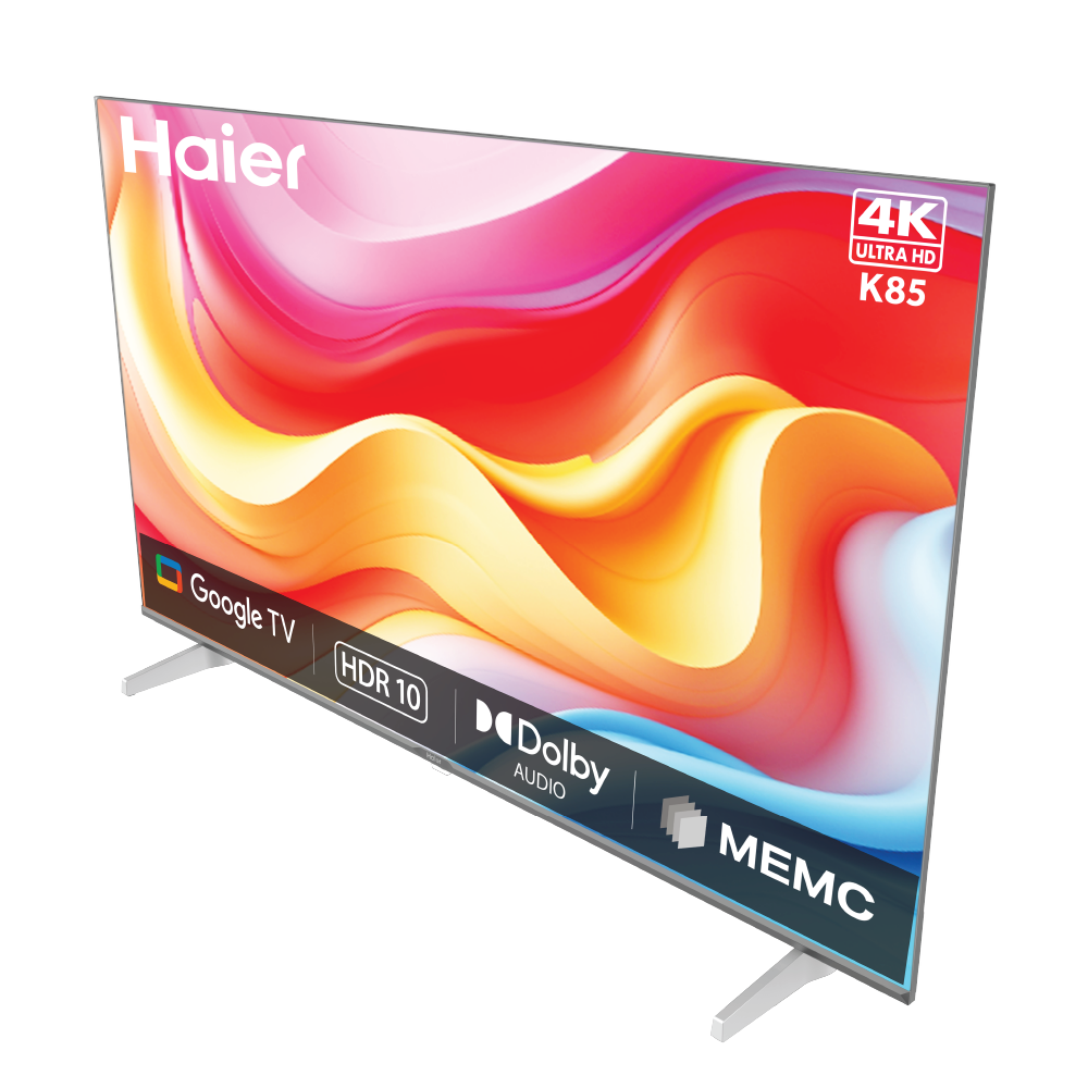New K85 Series 164 cm (65) 4K Ultra HD Smart Google TV | HDR10 | Dolby Audio | MEMC